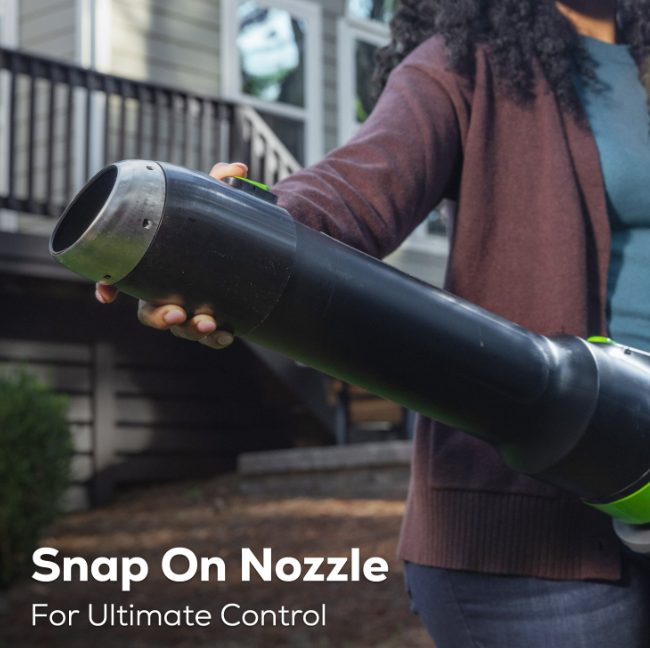 Greenworks 80V 750CFM Cordless Battery Leaf Blower - Gallery 13