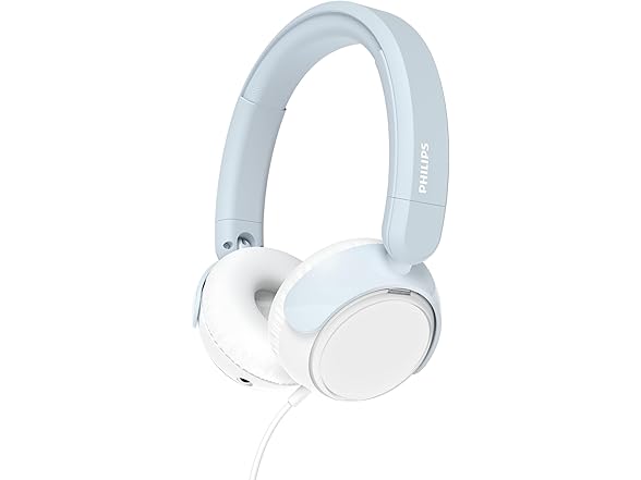 Philips K2000 Lightweight On-Ear Wired Kids Headphones