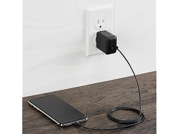 (2 PACK) Amazon Basics 12W USB-A Wall Charger
