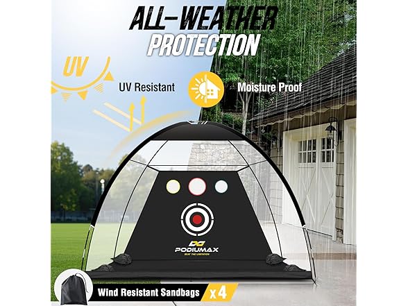 PodiuMax Golf Net and Mat