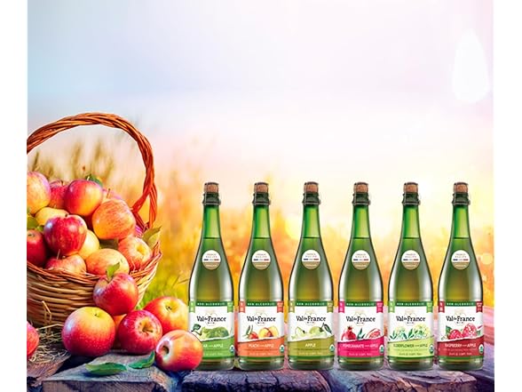 (4pk) Val de France Sparkling Apple Cider