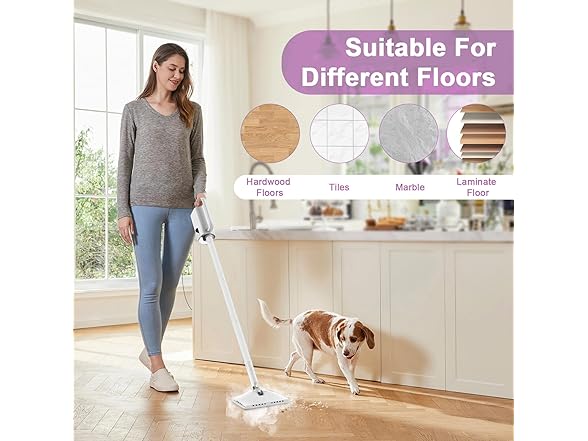ACHTFACH 7 in 1 Rotated Steam Cleaner