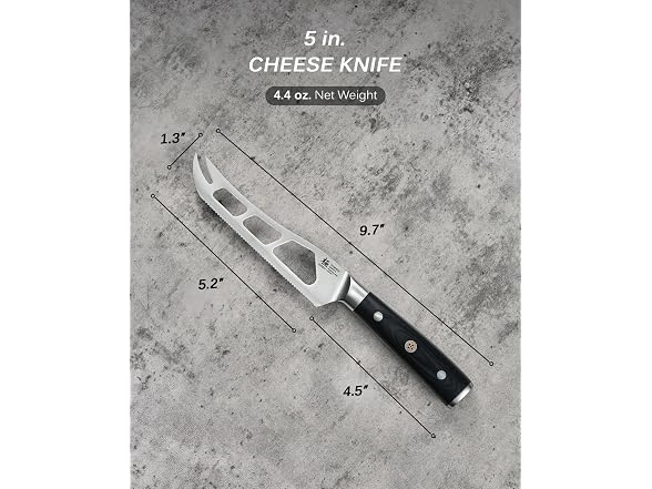KYOKU 5" Serrated Cheese Knife