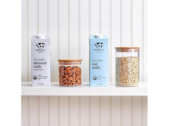 6PK Mooala Organic Simple Almond Milk Vanilla