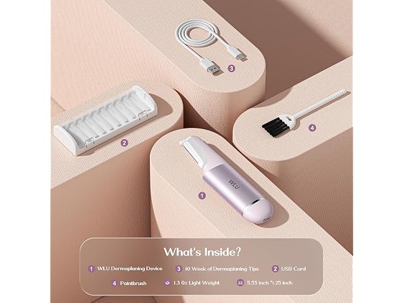 WLU Dermaplane Razor for Women Face