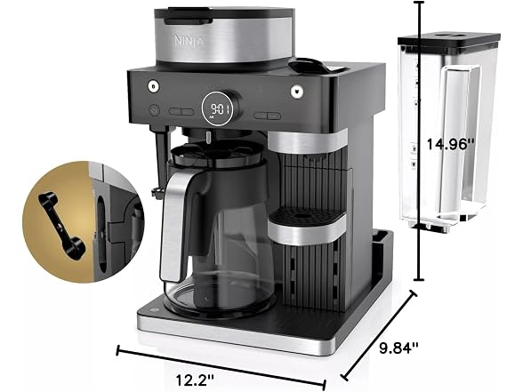 Ninja CFN601 Espresso & Coffee Barista System S&D