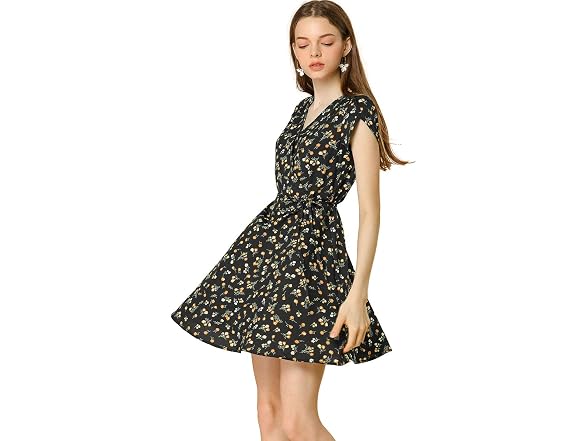 Allegra K Women (S) Swing Dress