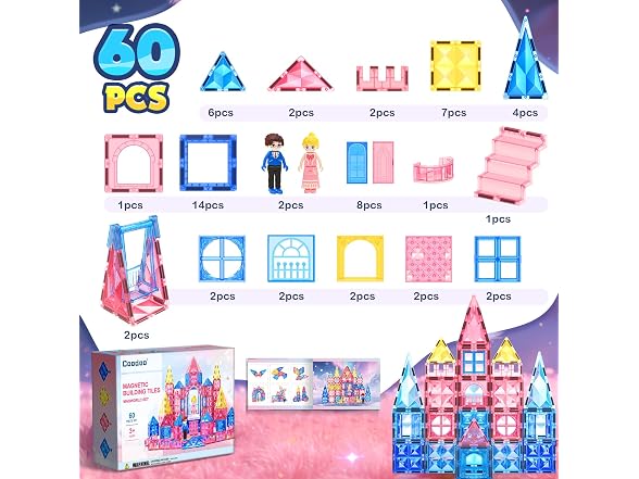 Coodoo Diamond Building Blocks STEM