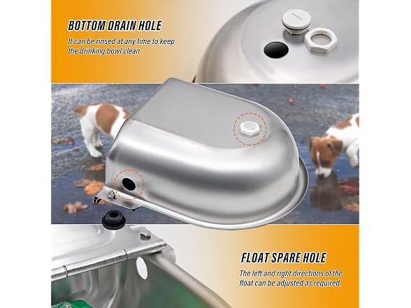 KHEARPSL Automatic Dog Water Bowl Dispenser