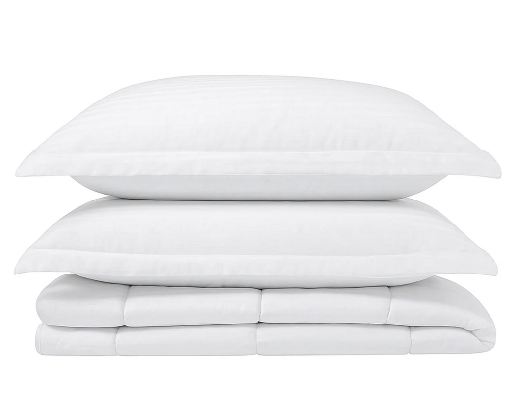 Luxurious 3-Pc Comforter Set All-Season Bedding - Gallery 4