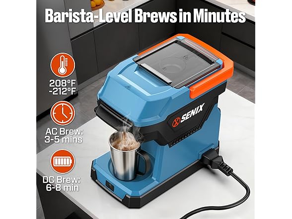 SENIX Portable Coffee Maker
