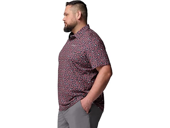 Columbia Mens Super Slack Tide II Polo