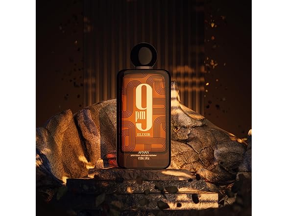 Afnan 9 PM Elixir - Parfum Intense - 3.4 Fl. Oz (JPG Le Male Elixir Absolu Twist)