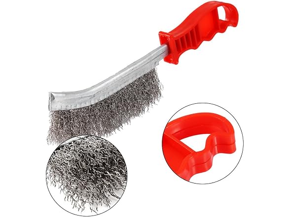 TOPINCN CON-31 (2 Pack) Wire Brush