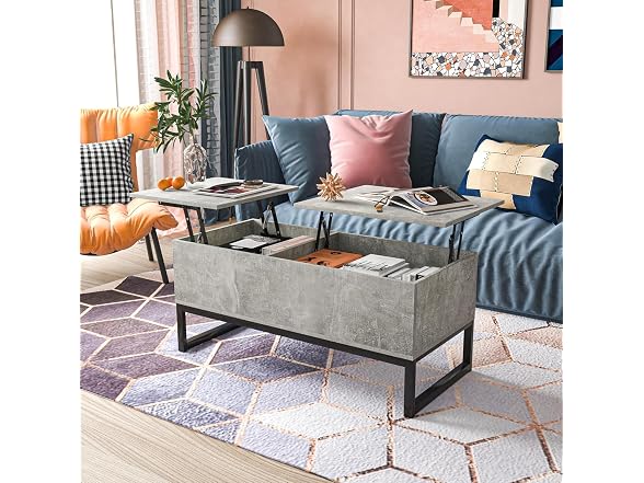 MegaChoice Lift Top Coffee Table Hidden
