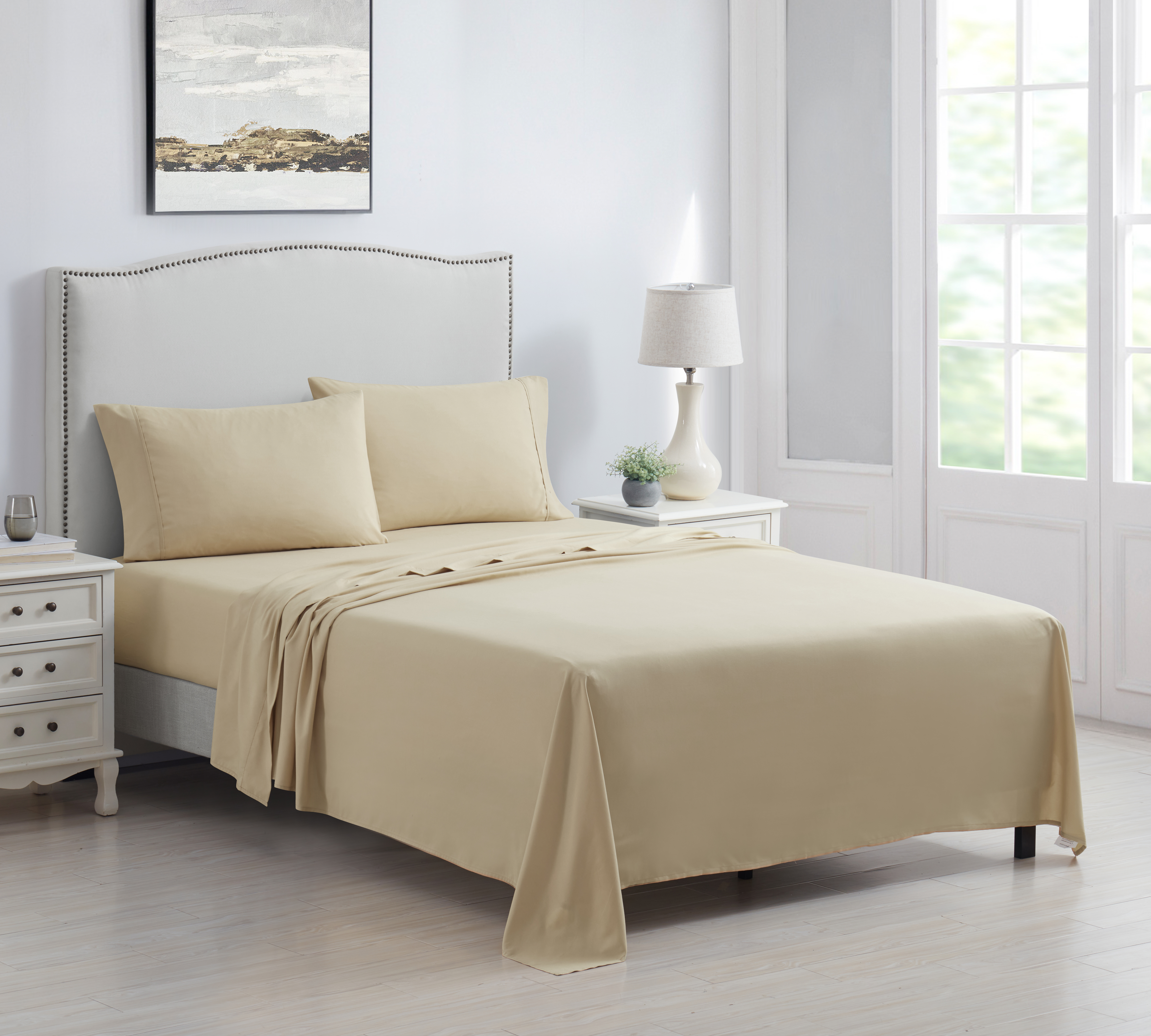 Kathy Ireland 4-PC Microfiber Sheet Set - Gallery 28