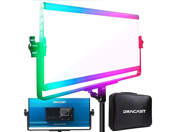 Dracast X Series LED1000 RGB Light Kit