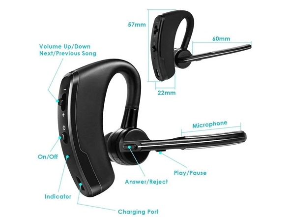 Wireless Trucker Business Headset