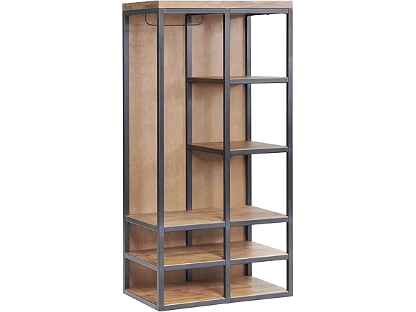 Lloyd Industrial Hall Tree with Storage