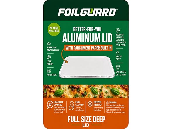 FoilGuard Full Size Aluminum Lid