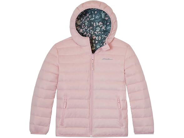 Eddie Bauer Girls (L) Reversible Hooded Jacket