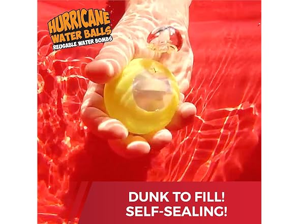 Prime Time Toys Hurricane Reusable Water Balls – 12PK