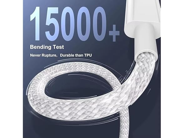 2 x Pack, 3ft, 60W USB-C to USB-C Fast Charging Cable