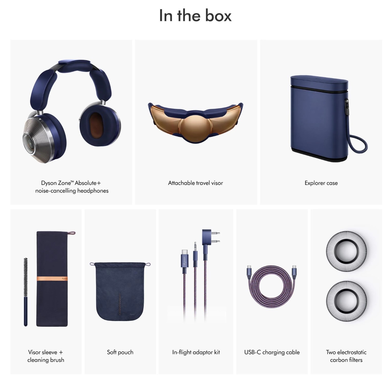 (NEW) Dyson Zone Absolute+ Active Noise Cancelling Headphones - Gallery 9