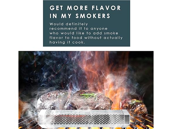 Smoke Tube - 12'' Smoke Tube for Pellet Grill