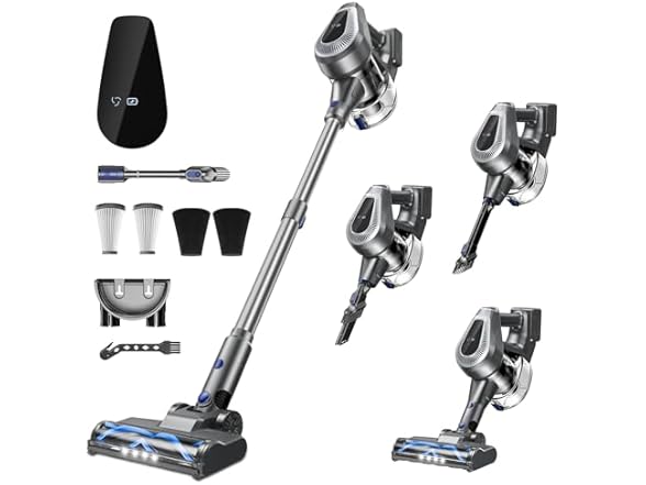 GlowWise S680A Cordless Vacuum Cleaner