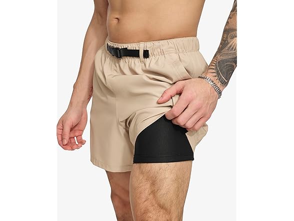 Dkny Men Swim Swim Trunk Tan