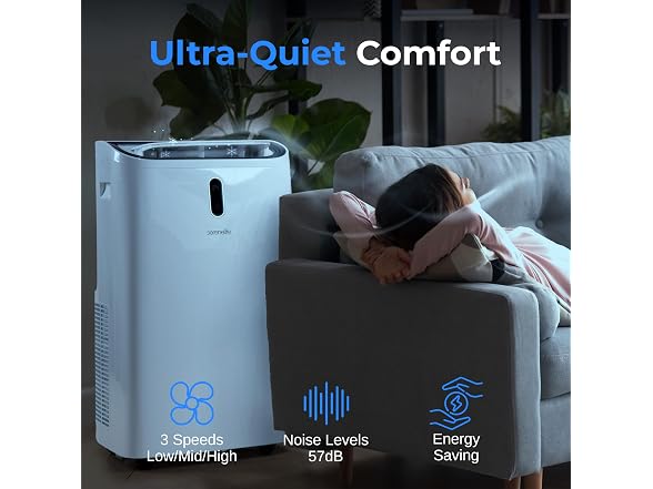 SereneLife Portable Air Conditioner, 14000 BTU ASHRAE
