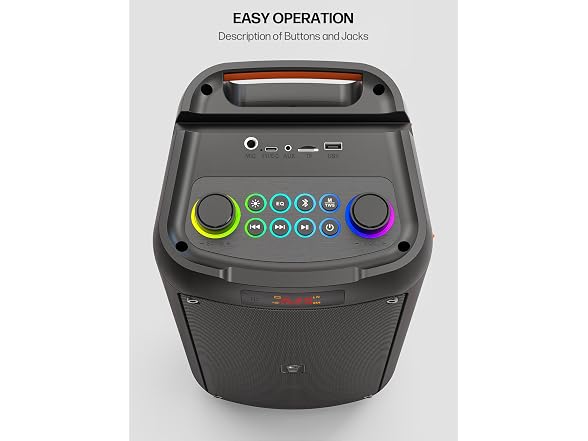 JAPOUCA Portable Karaoke Machine