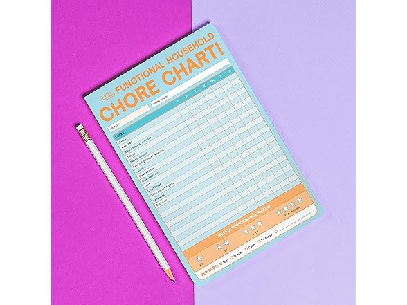 Knock Knock Chore Chart Big & Sticky Notepad