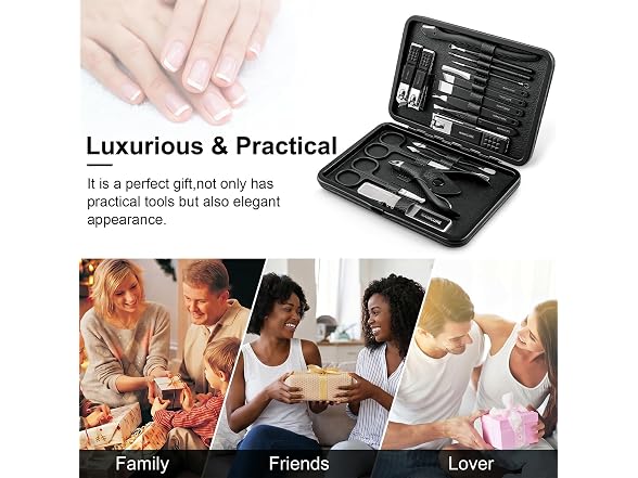 Manicure Kit Nail Clipper Set-18 Pieces