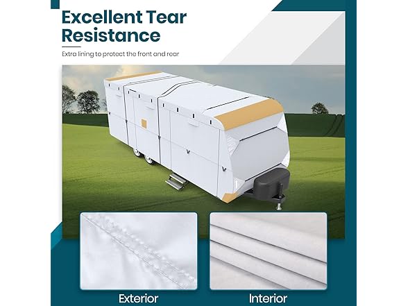 XGEAR 210D Upgraded Travel Trailer Cover