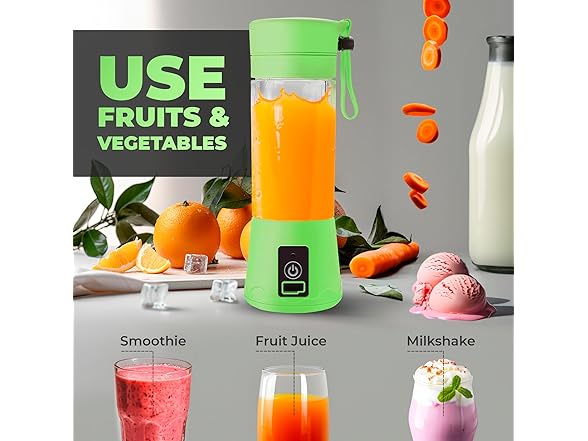 380ml USB Rechargeable Portable Blender