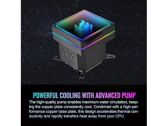 Thermaltake TH240 V3 ARGB CPU Liquid Cooler 240mm