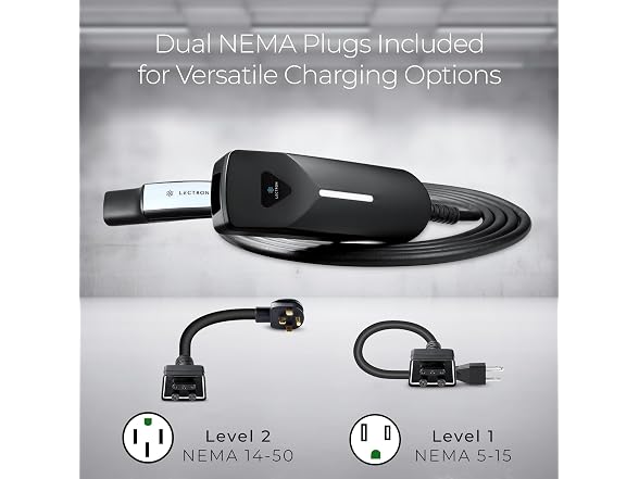 Lectron Level 1/2 (12A & 40A) Tesla NACS EV Charger
