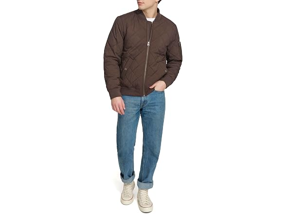 Levi's Men's (2XL) Men's Diamond Quilted Bom Choco