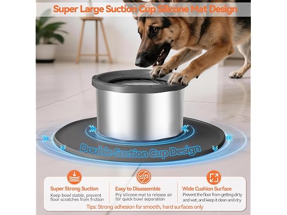 Decflow 12L No Spill Stainless Steel Dog Water