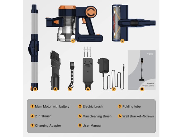Nicebay EV-6803 Cordless Vacuum Cleaner