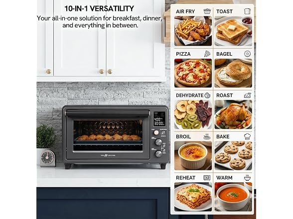 VAL CUCINA air fryer toaster oven