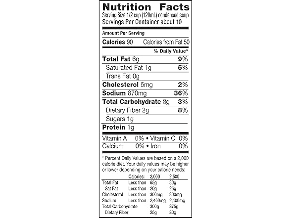 Campbell's Condensed Soup, Cream of Mushroom, 10.7