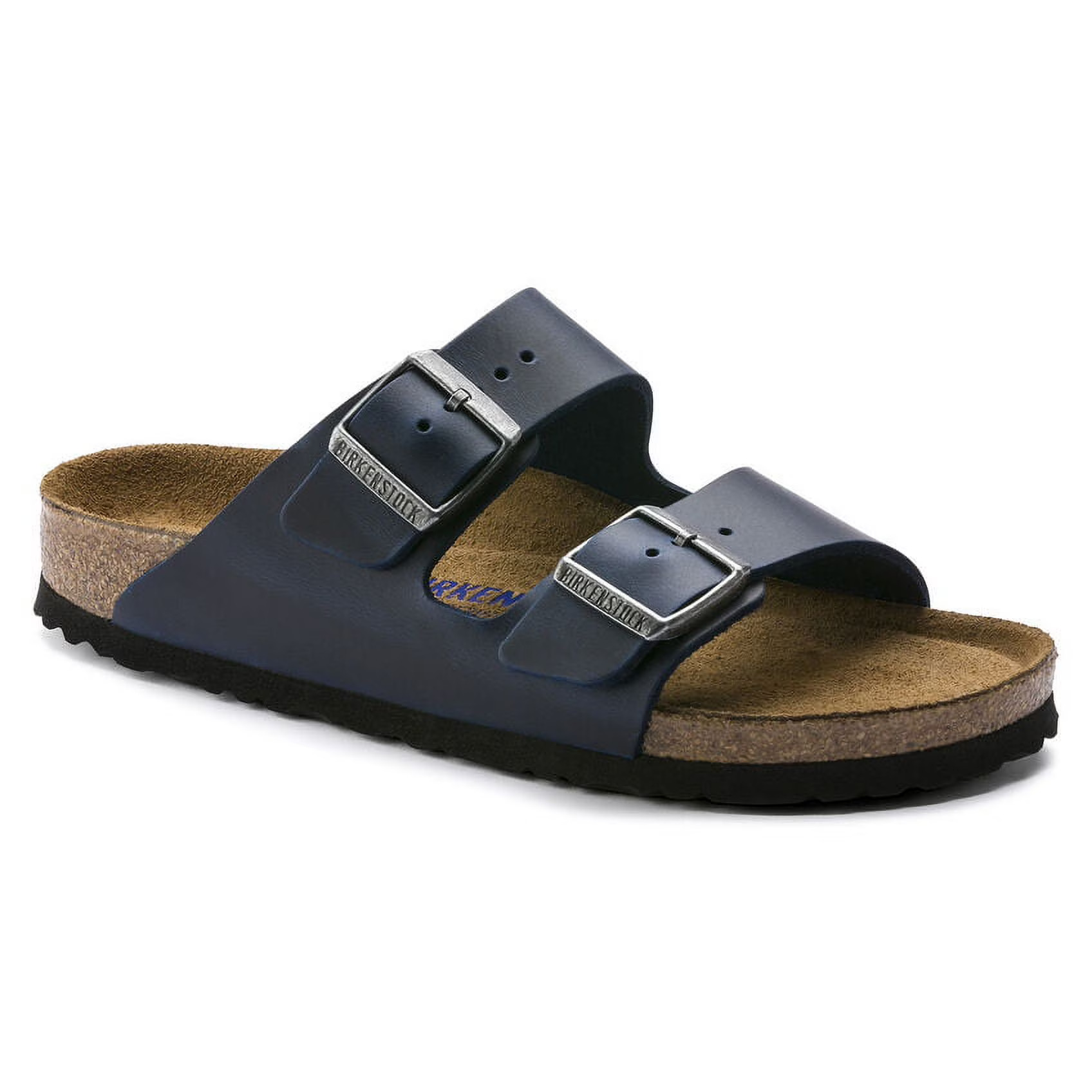 Birkenstock Unisex Arizona Soft Foot Bed Oiled Leather Sandals - Gallery 11