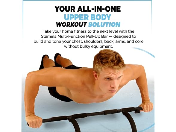Stamina Multi-Function Pull-Up Bar