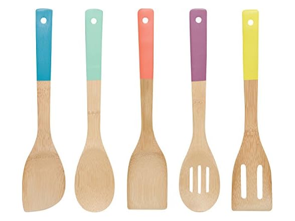 Now Designs Bamboo Utensils, Set of 5