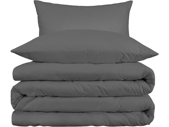 Superior Cotton Blend, Wrinkle Resistant Duvet Cover Set