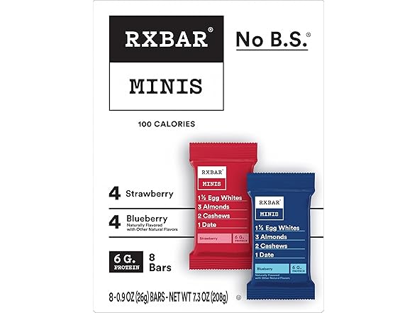 RXBAR Minis Variety Pack, 8ct
