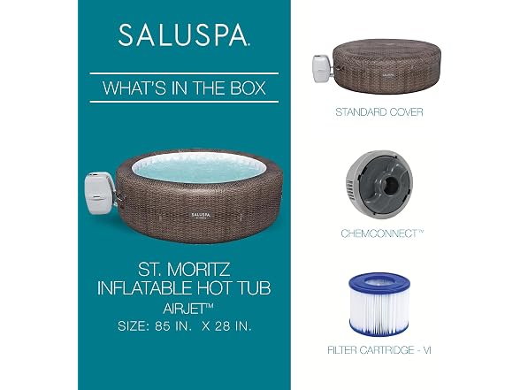 Bestway SaluSpa St Moritz Large Round AirJets